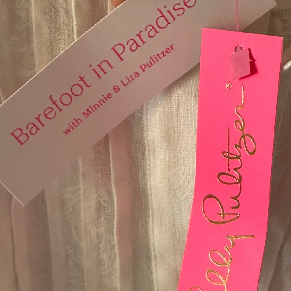 Lilly Pulitzer Rhoda linen popover - Picture 9 of 15